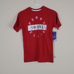 Perry Ellis America Boys T-shirt Size Medium (10/12)